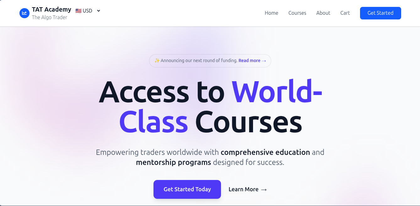 Trading Website